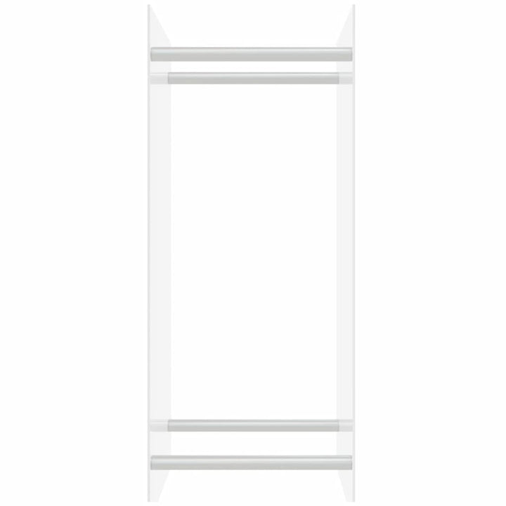 Haardhoutrek 40x35x100 cm gehard glas transparant - Griffin Retail