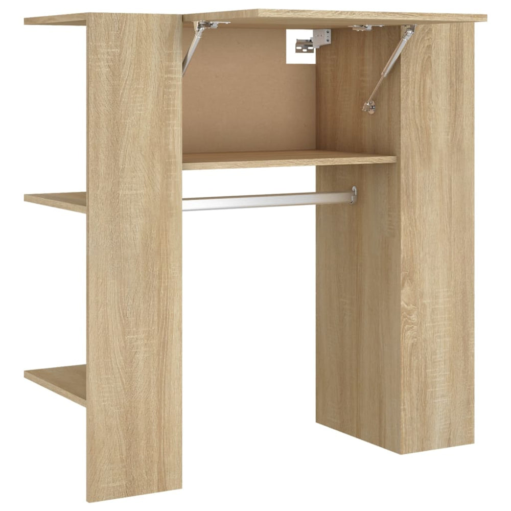 Halmeubel 97,5x37x99 cm bewerkt hout sonoma eiken - Griffin Retail