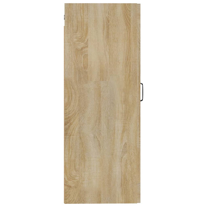 Hangkast 35x34x90 cm bewerkt hout sonoma eikenkleurig - Griffin Retail