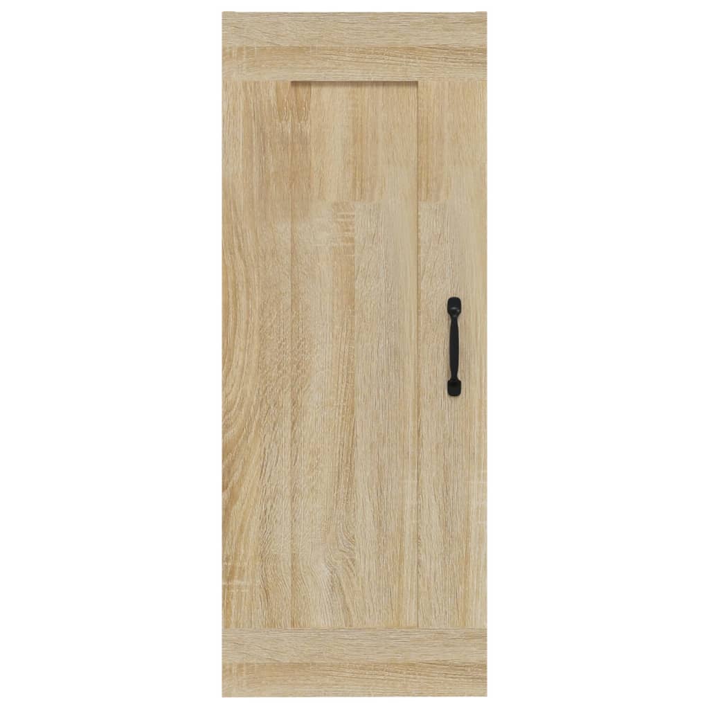 Hangkast 35x34x90 cm bewerkt hout sonoma eikenkleurig - Griffin Retail