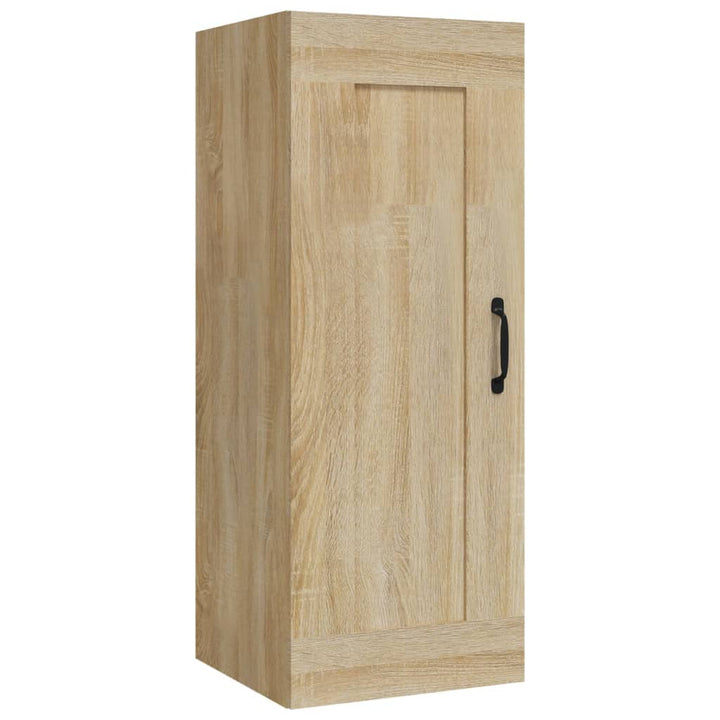 Hangkast 35x34x90 cm bewerkt hout sonoma eikenkleurig - Griffin Retail