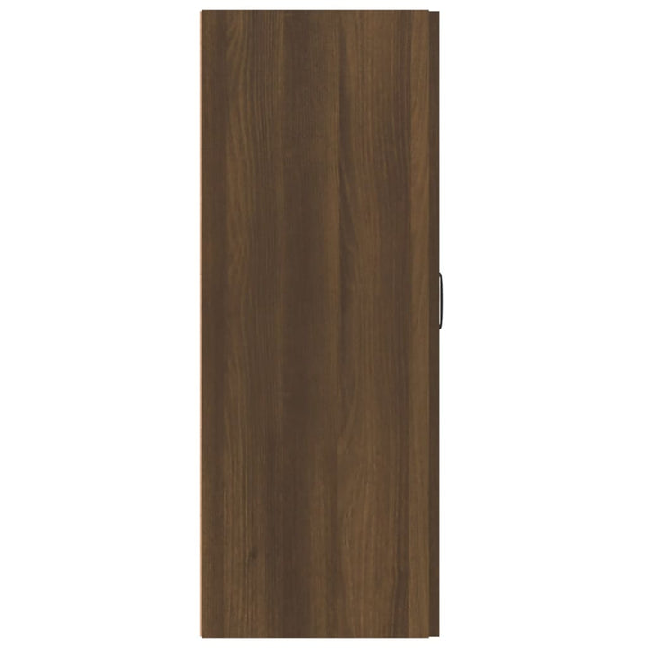 Hangkast 69,5x34x90 cm bewerkt hout bruineikenkleurig - Griffin Retail