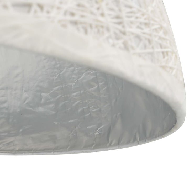 Hanglamp E27 ø˜50 cm wit en zilver - Griffin Retail