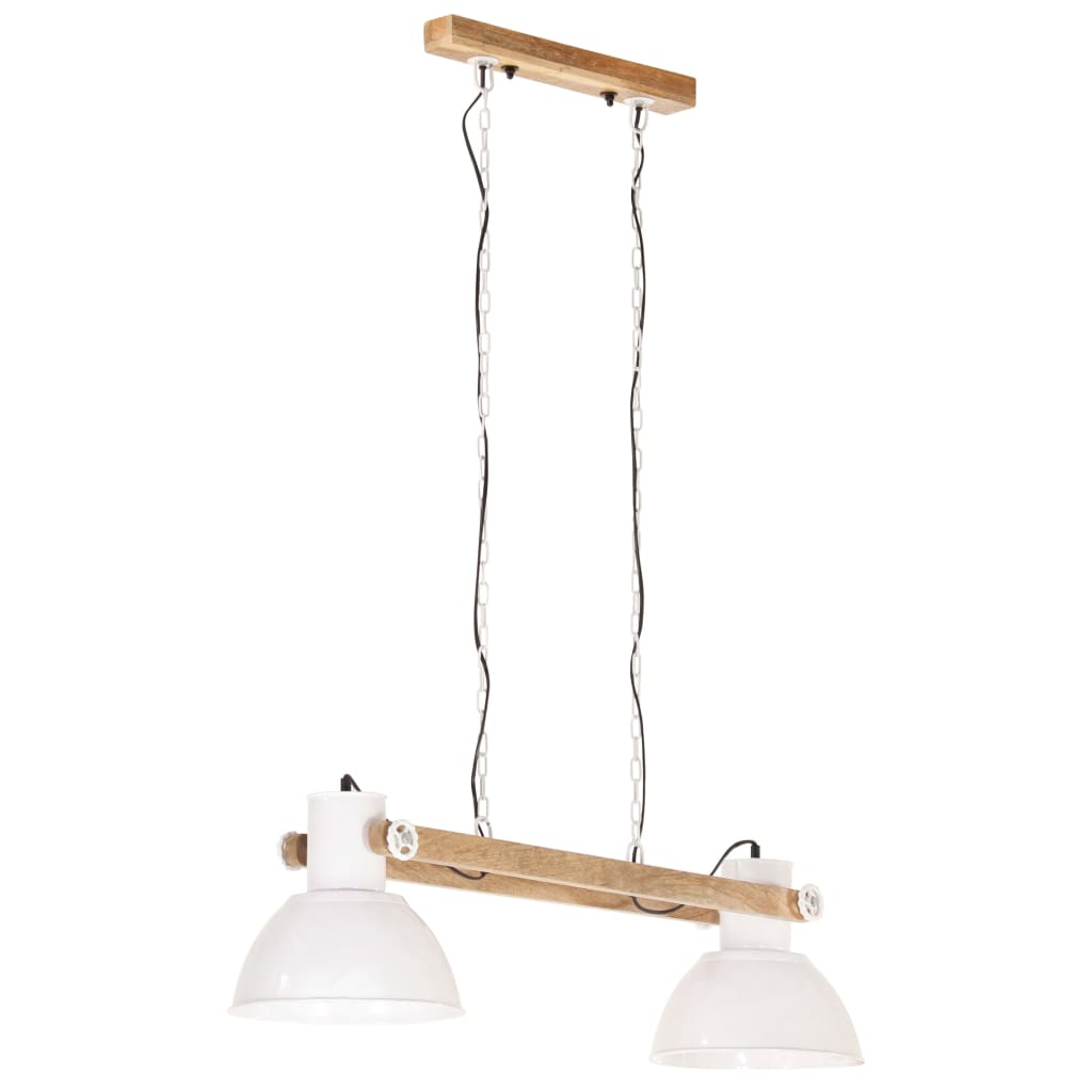 Hanglamp industrieel 25 W E27 109 cm wit - Griffin Retail