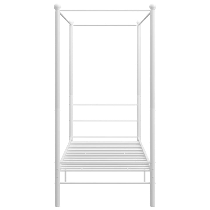 Hemelbedframe metaal wit 90x200 cm - Griffin Retail