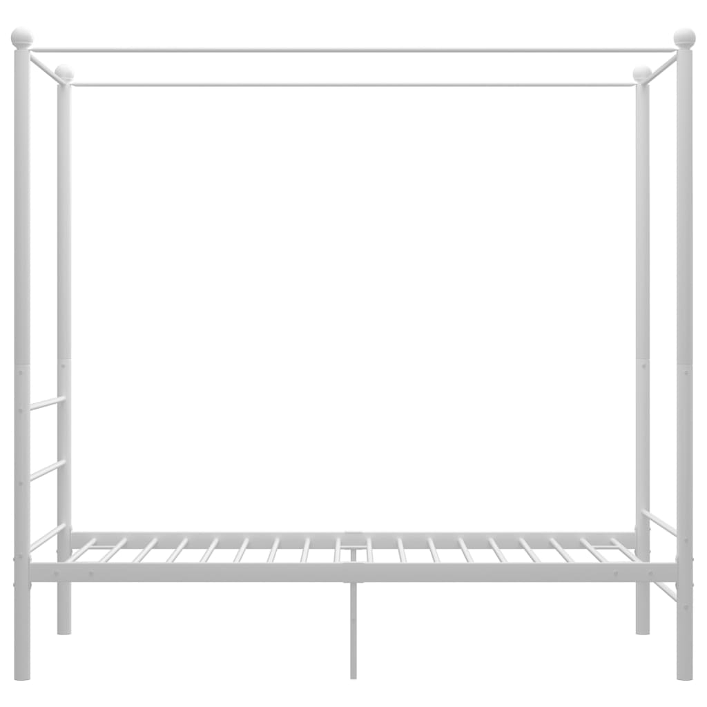 Hemelbedframe metaal wit 90x200 cm - Griffin Retail