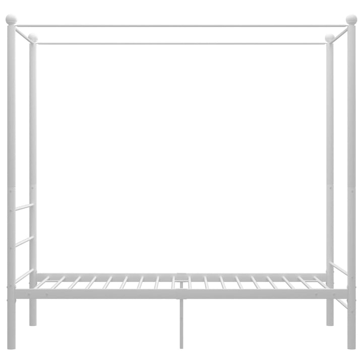 Hemelbedframe metaal wit 90x200 cm - Griffin Retail