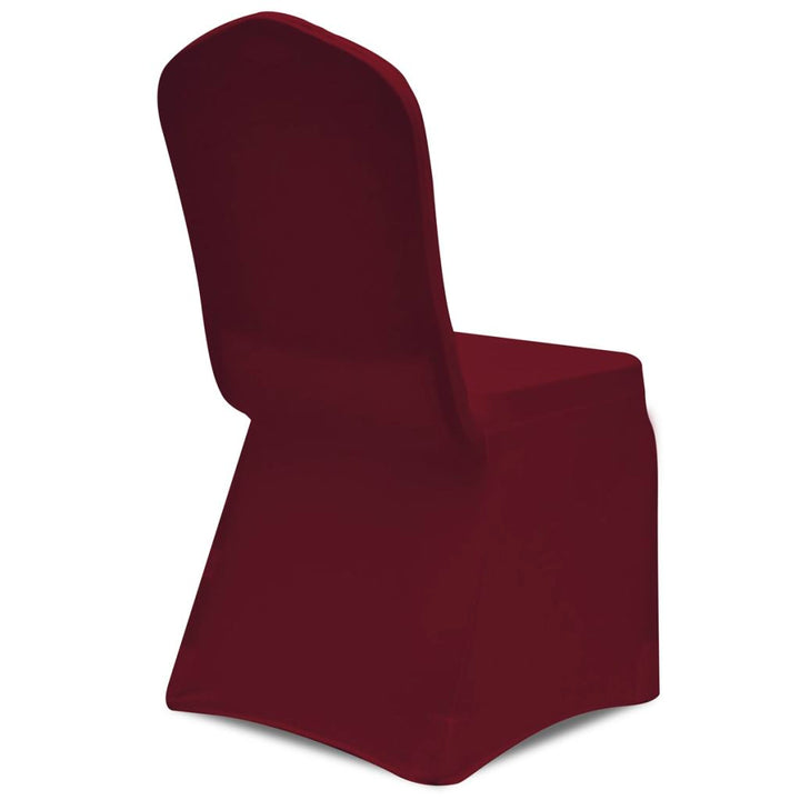 Hoes voor stoelen 50 stuks (wijnrood) - Griffin Retail
