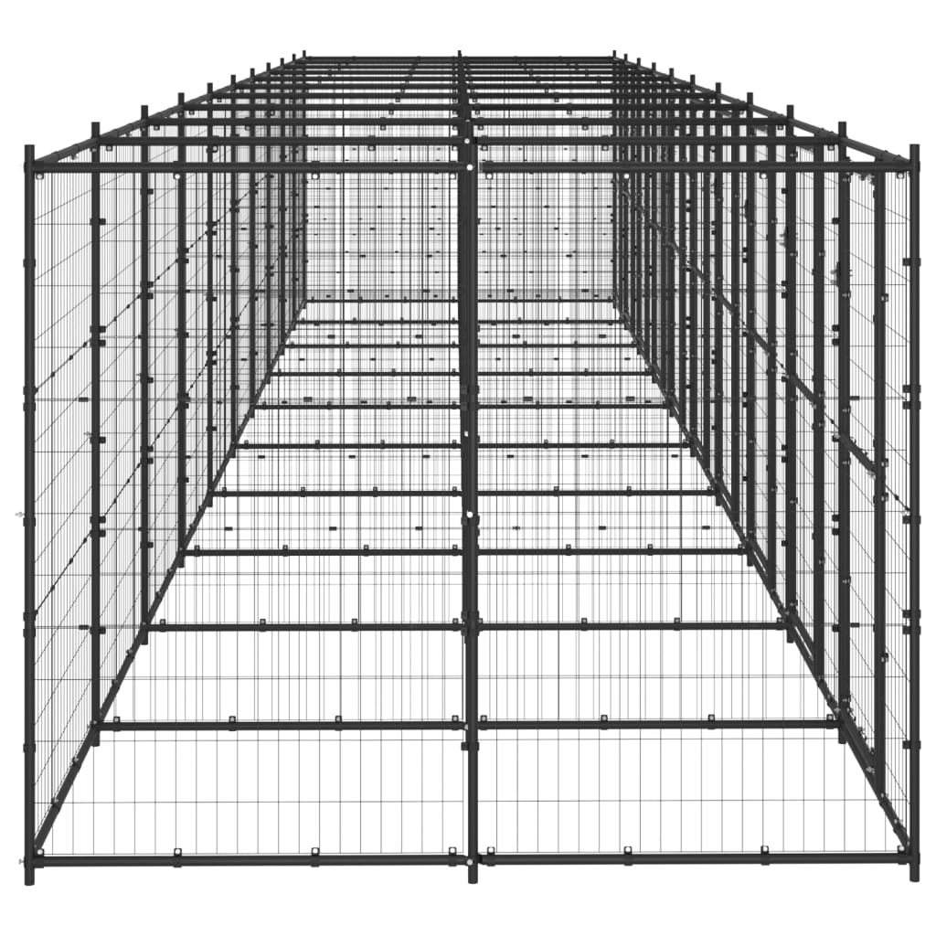 Hondenkennel 24,2 m² staal - Griffin Retail