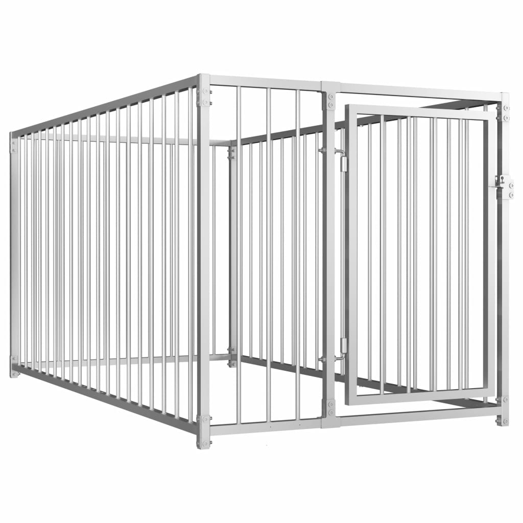 Hondenkennel voor buiten 100x200x100 cm - Griffin Retail