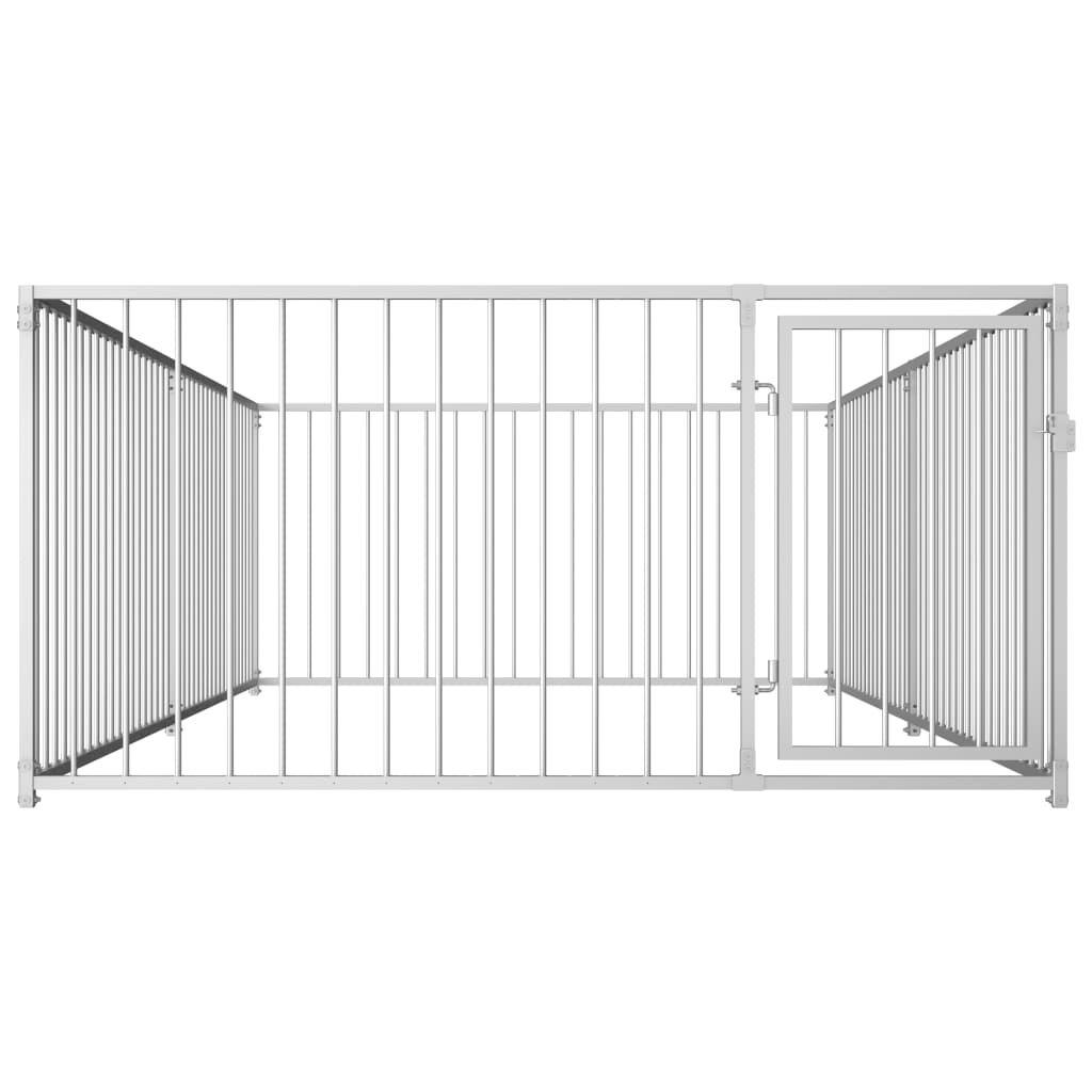 Hondenkennel voor buiten 200x400x100 cm - Griffin Retail