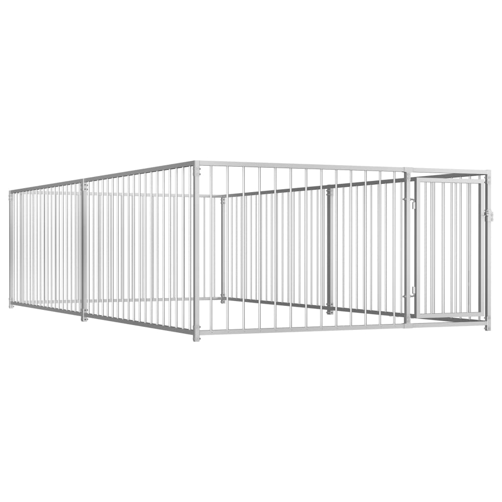 Hondenkennel voor buiten 200x400x100 cm - Griffin Retail