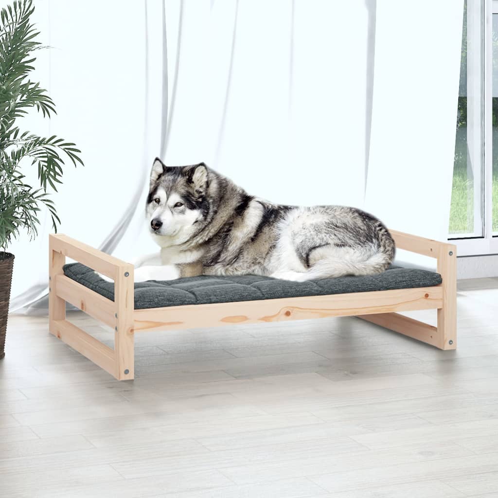 Hondenmand 105,5x75,5x28 cm massief grenenhout - Griffin Retail