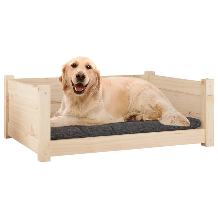 Hondenmand 75,5x55,5x28 cm massief grenenhout - Griffin Retail