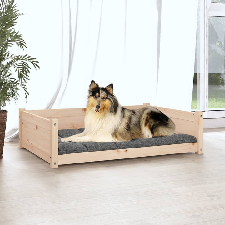Hondenmand 95,5x65,5x28 cm massief grenenhout - Griffin Retail