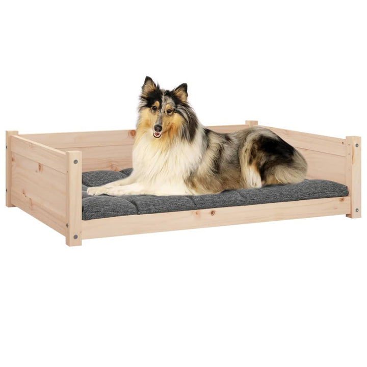 Hondenmand 95,5x65,5x28 cm massief grenenhout - Griffin Retail