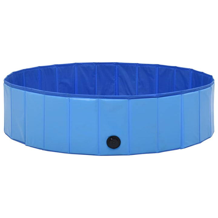 Hondenzwembad inklapbaar 120x30 cm PVC blauw - Griffin Retail