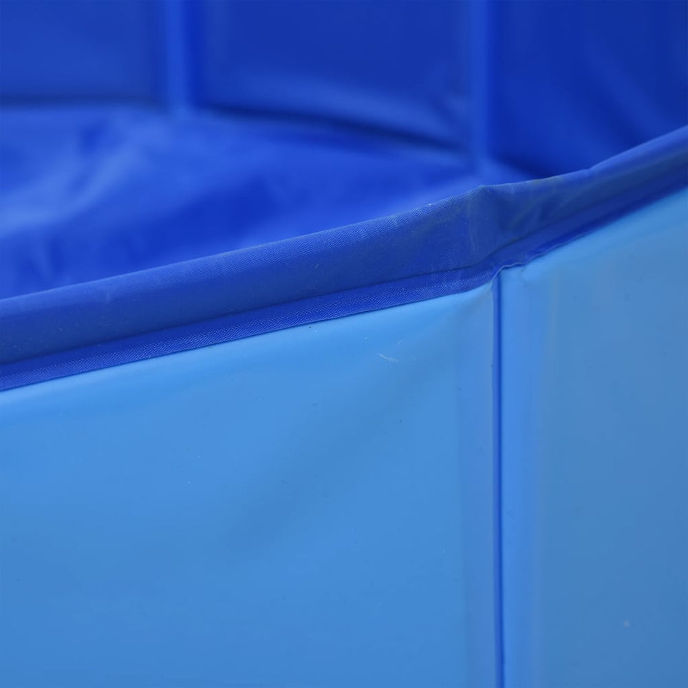 Hondenzwembad inklapbaar 160x30 cm PVC blauw - Griffin Retail