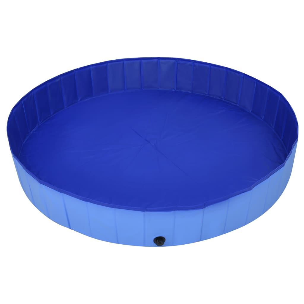 Hondenzwembad inklapbaar 200x30 cm PVC blauw - Griffin Retail