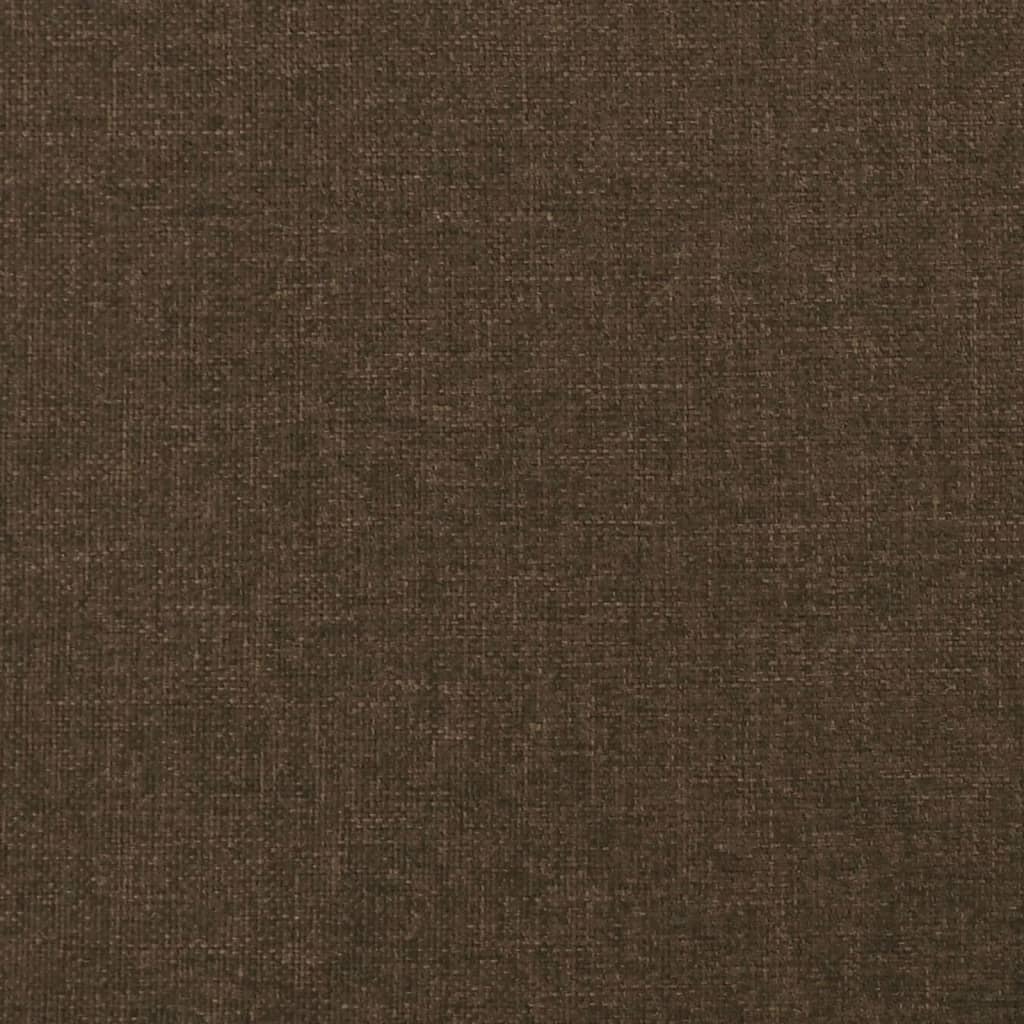 Hoofdbord 100x5x78/88 cm stof donkerbruin - Griffin Retail