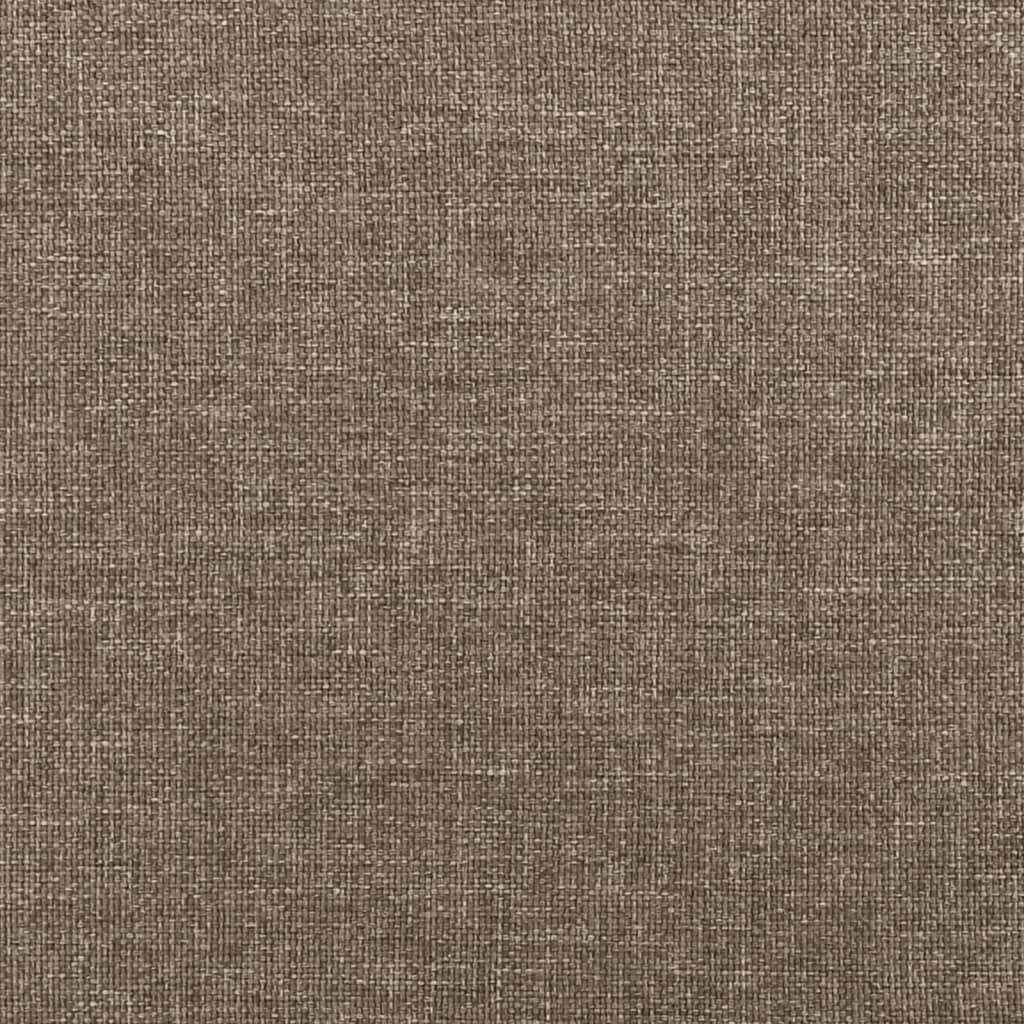 Hoofdbord 100x5x78/88 cm stof taupe - Griffin Retail