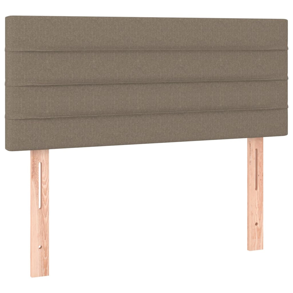Hoofdbord 100x5x78/88 cm stof taupe - Griffin Retail