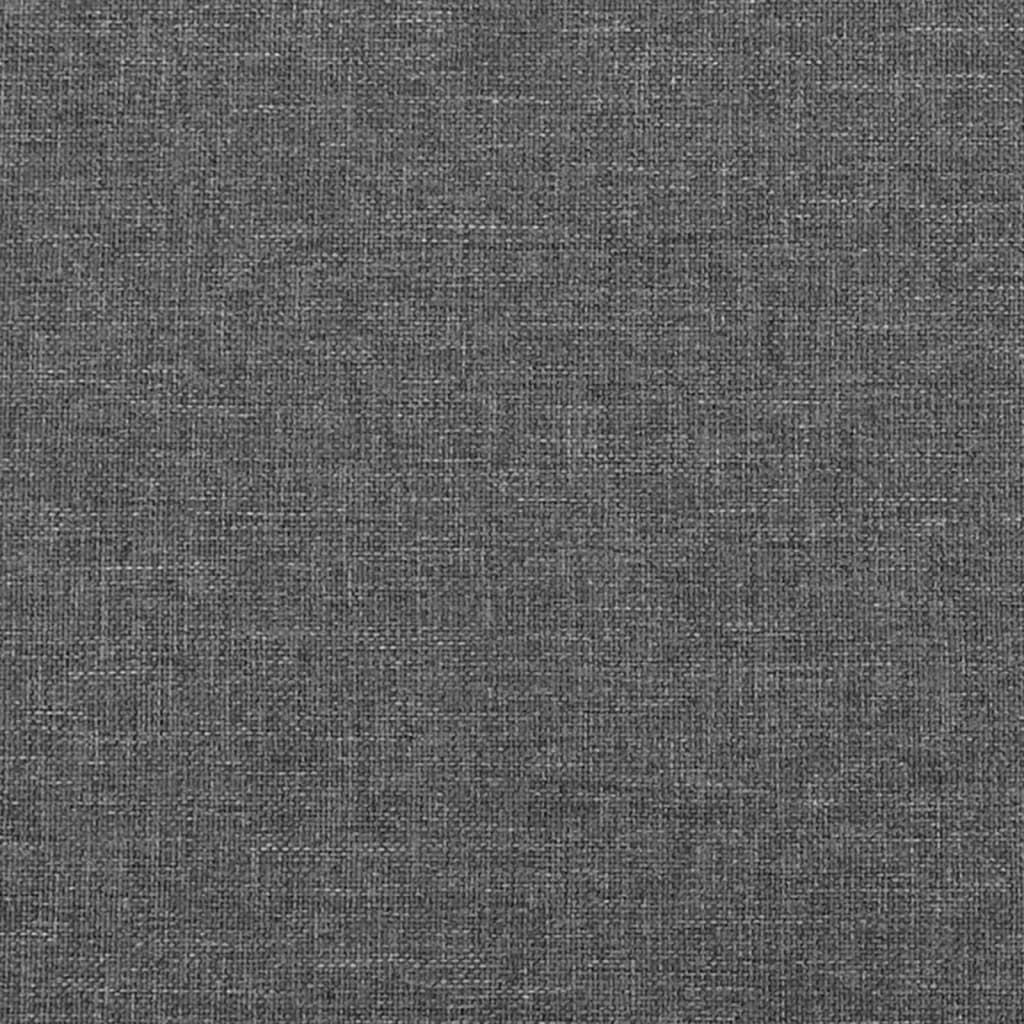 Hoofdbord 90x5x78/88 cm stof donkergrijs - Griffin Retail