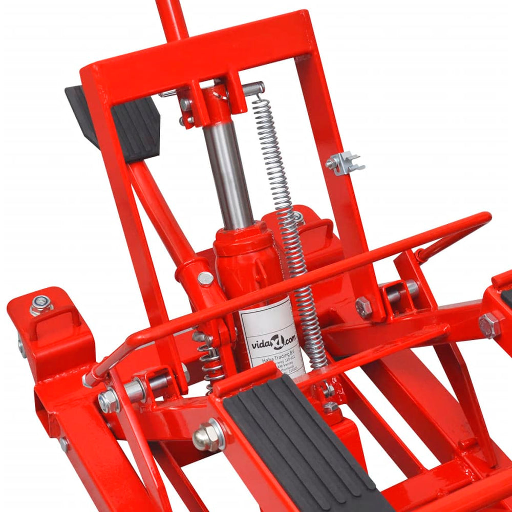 Hydraulische motor/ATV krik 680 kg rood - Griffin Retail