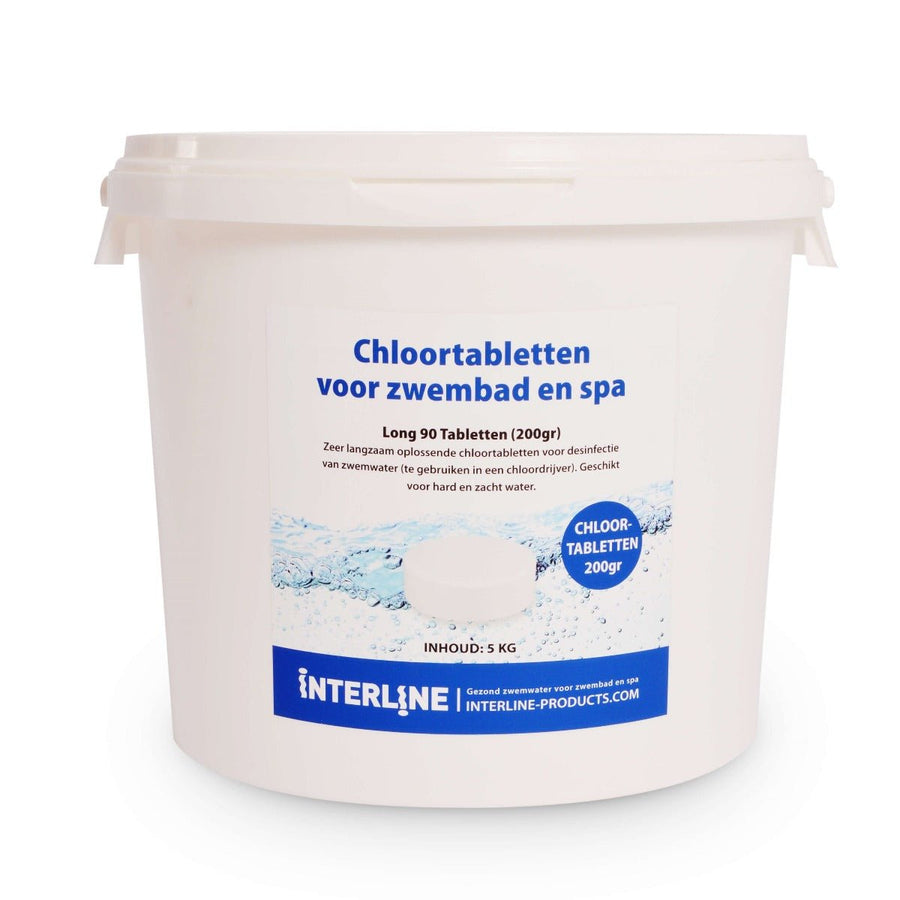 Interline Chloortabletten - Long90 200gram/5kg - Griffin Retail