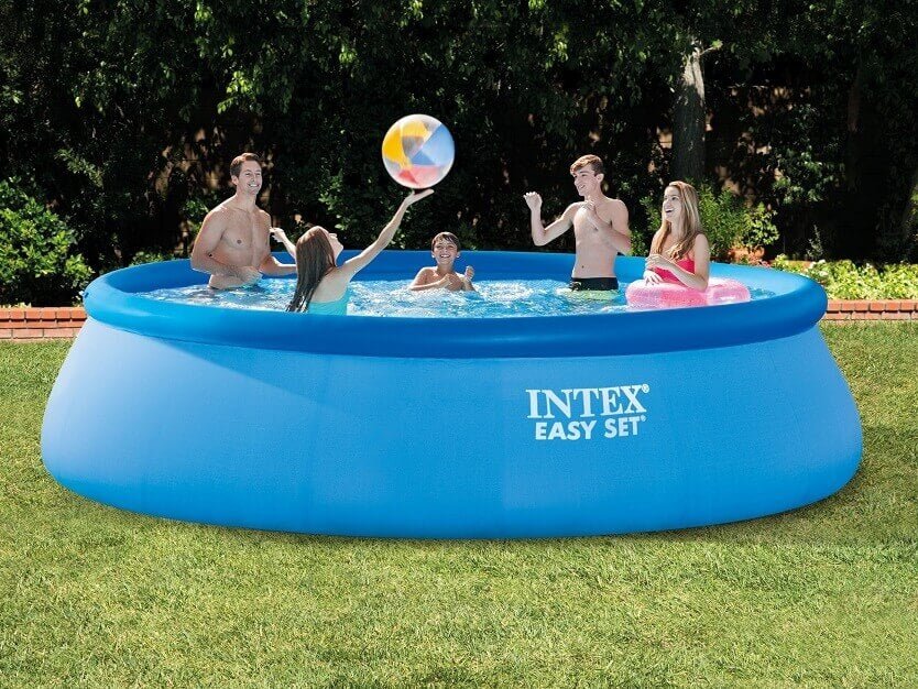 Intex Easy Set zwembad 457 x 107 cm - Griffin Retail