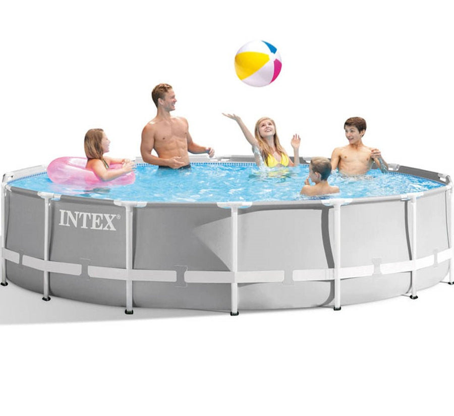 Intex Prism Frame zwembad 427 x 107 cm - Griffin Retail