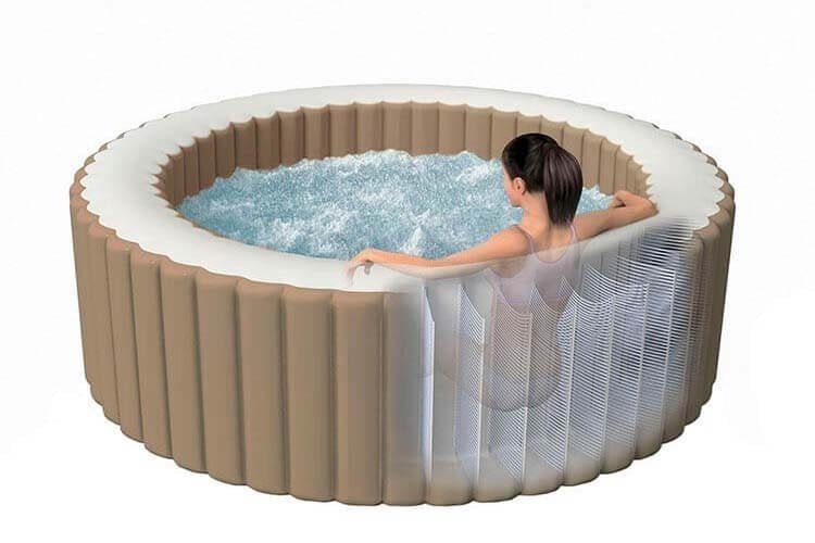 Intex PureSpa Bubbel - Opblaasbare spa 4 persoons - Griffin Retail