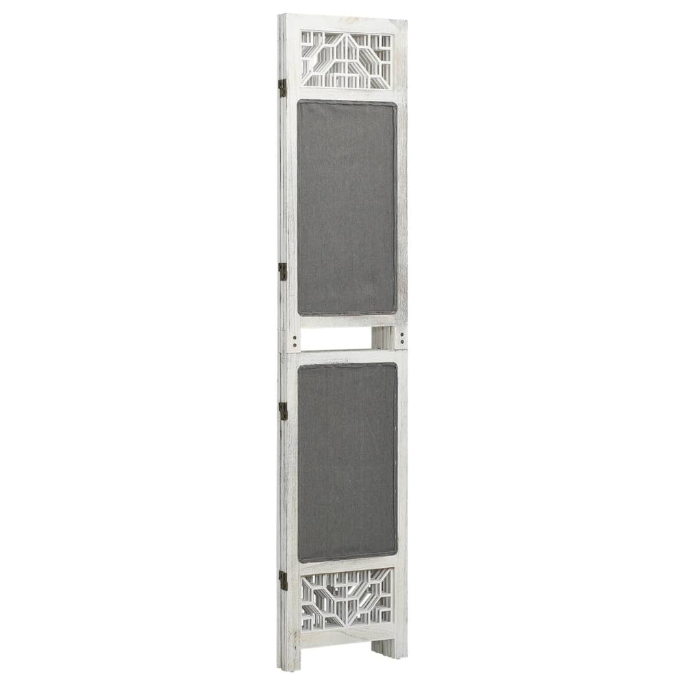 Kamerscherm met 3 panelen 105x165 cm stof grijs - Griffin Retail