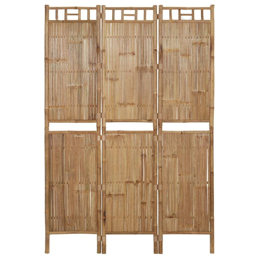 Kamerscherm met 3 panelen 120x180 cm bamboe - Griffin Retail