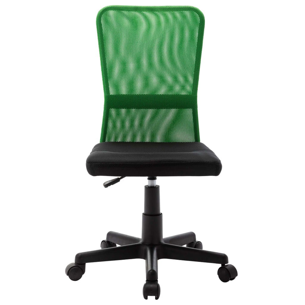 Kantoorstoel 44x52x100 cm mesh stof zwart en groen - Griffin Retail