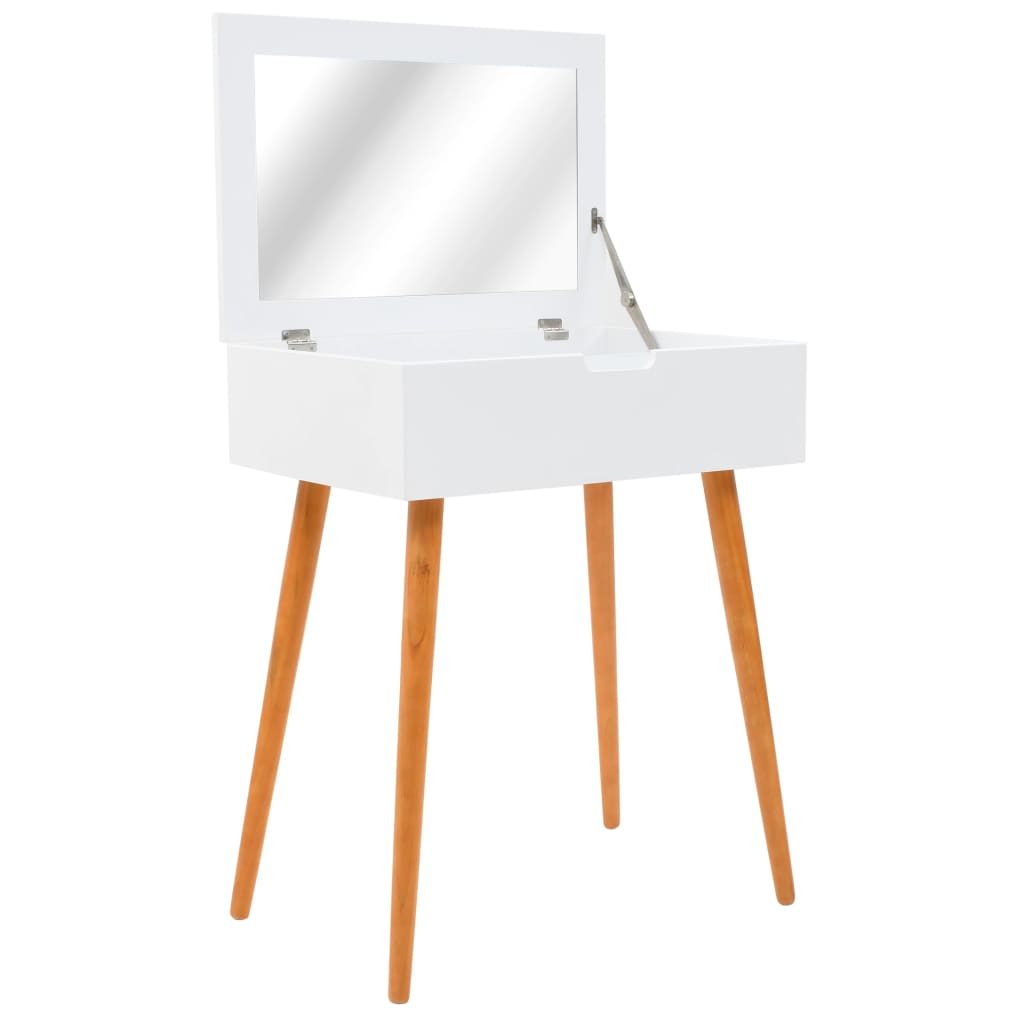 Kaptafel met spiegel 60x40x75 cm MDF - Griffin Retail