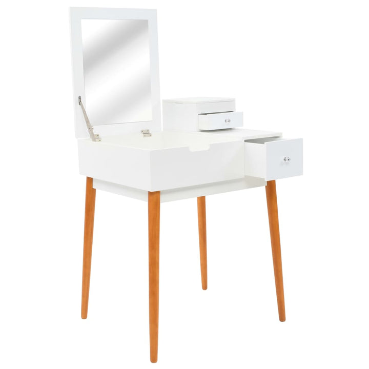 Kaptafel met spiegel 60x50x86 cm MDF - Griffin Retail