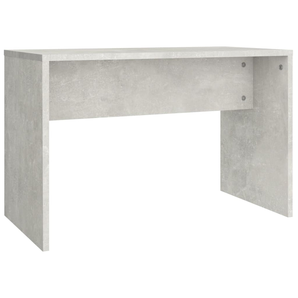 Kaptafelkruk 70x35x45 cm bewerkt hout betongrijs - Griffin Retail