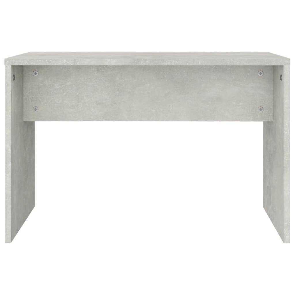 Kaptafelset 74,5x40x141 cm betongrijs - Griffin Retail