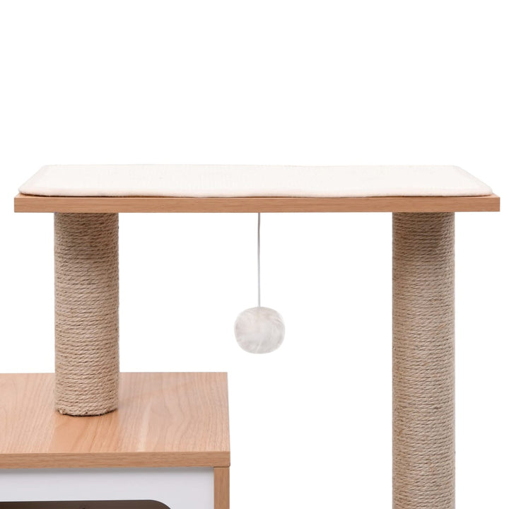 Kattenkrabpaal met sisal krabmat 82 cm - Griffin Retail