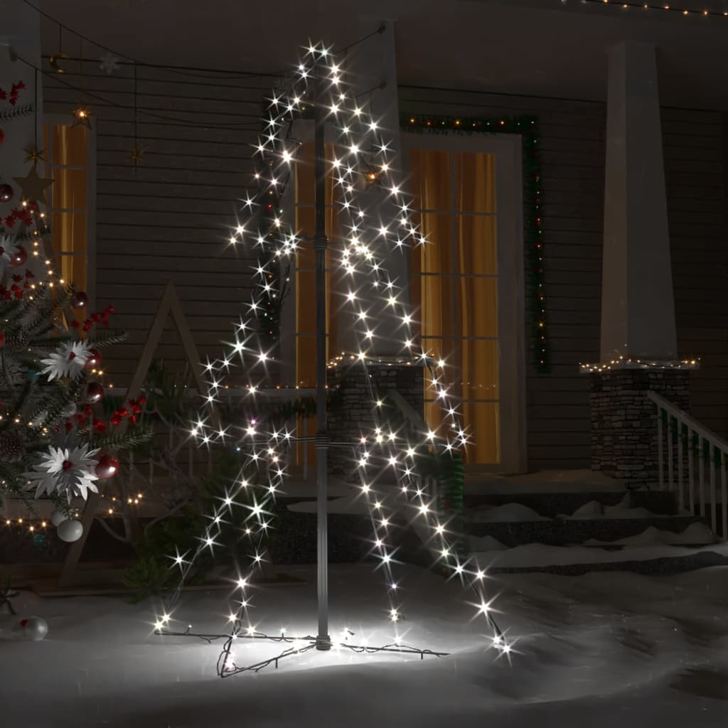 Kegelkerstboom 160 LED's binnen en buiten 78x120 cm - Griffin Retail