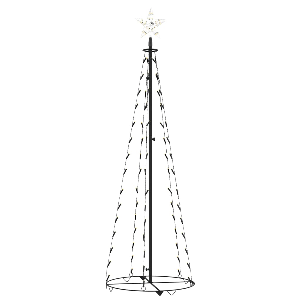 Kegelkerstboom 70 LED's 50x120 cm warmwit - Griffin Retail