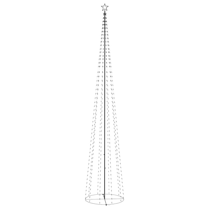 Kegelkerstboom 752 LED's 160x500 cm koudwit - Griffin Retail