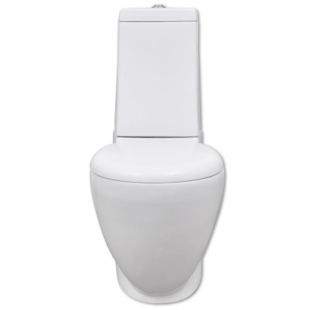 Keramisch Toilet Rond wit + Bidet - Griffin Retail