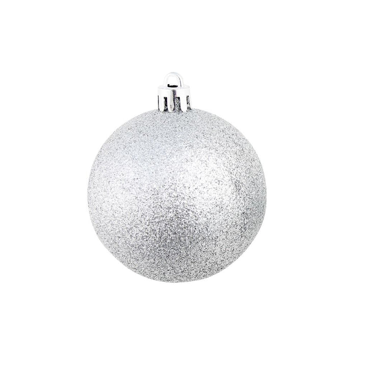 Kerstballenset 6 cm zilver 100-delig - Griffin Retail