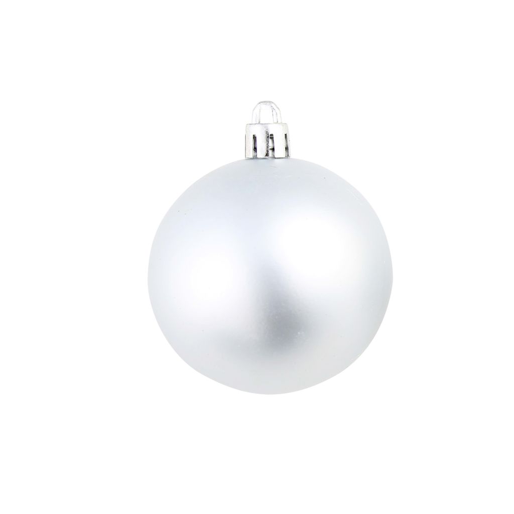 Kerstballenset 6 cm zilver 100-delig - Griffin Retail