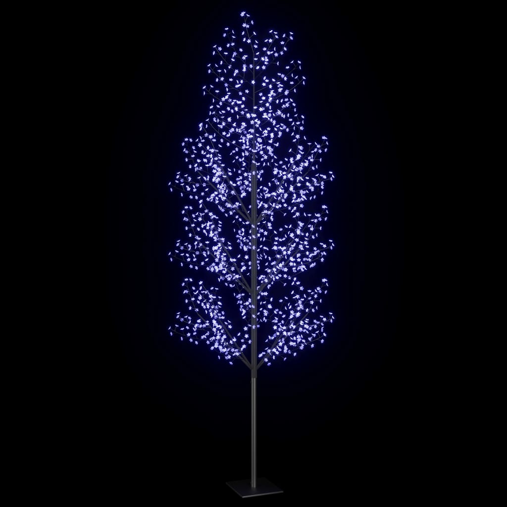 Kerstboom 1200 LED's blauw licht kersenbloesem 400 cm - Griffin Retail
