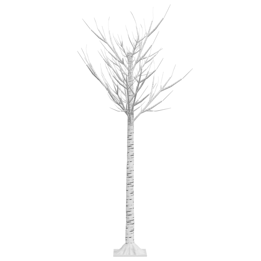 Kerstboom wilg met 140 LED's binnen en buiten 1,5 m koudwit - Griffin Retail
