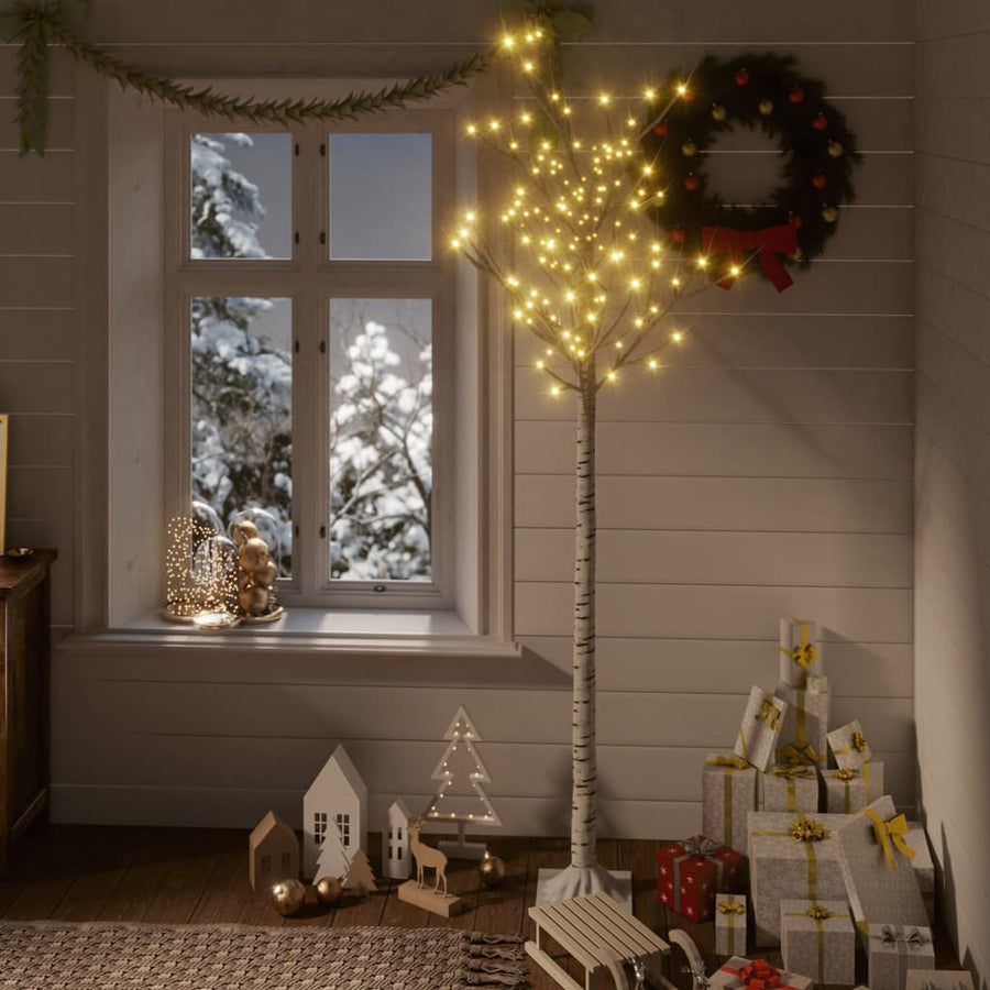 Kerstboom wilg met 180 LED's binnen en buiten 1,8 m warmwit - Griffin Retail