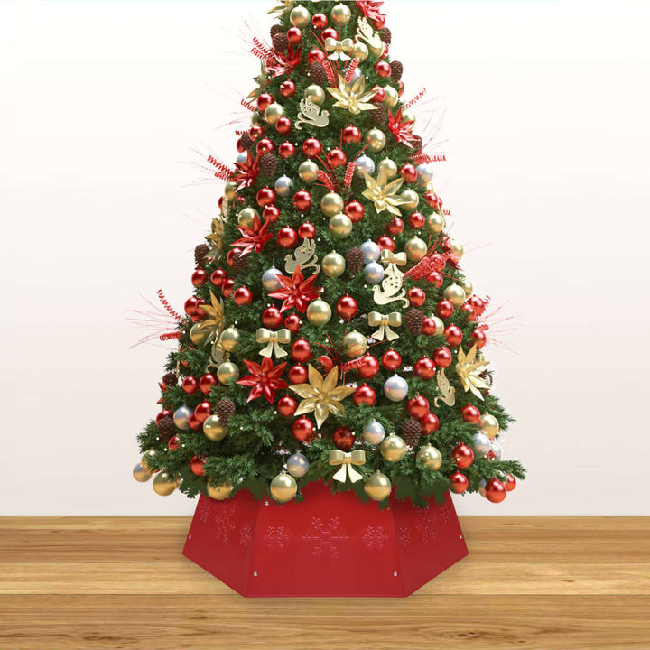 Kerstboomrok ø˜68x25 cm rood - Griffin Retail